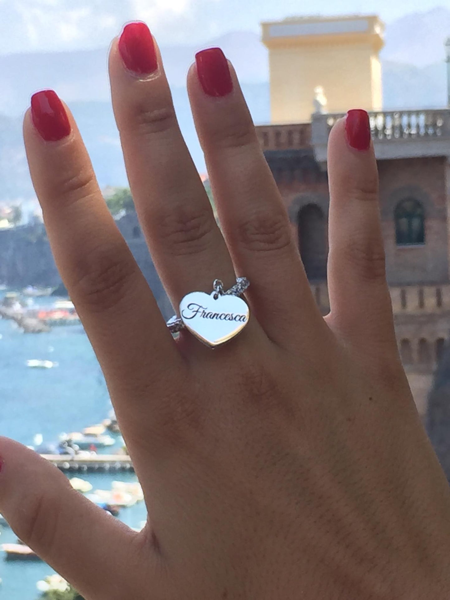 Anello verastar con personalizzazione