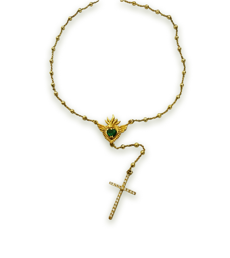 Collana cuore sacro